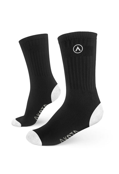 COMPETE TRAINING SOCK - 2 PACK BLACK
